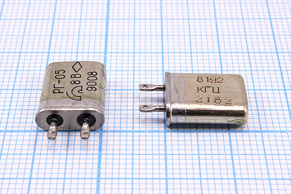 8192 \МВ\\ 25\ 50/-60~100C\РГ05МВ-16ЕУ\1Г --- Кварцевые резонаторы (пьезокерамические, диэлектрические, ПАВ (SAW), резонаторы из других пьезоматериалов)