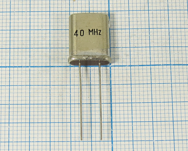 40000 \HC18U\32\\\\3Г (40 MHz) --- Кварцевые резонаторы (пьезокерамические, диэлектрические, ПАВ (SAW), резонаторы из других пьезоматериалов)