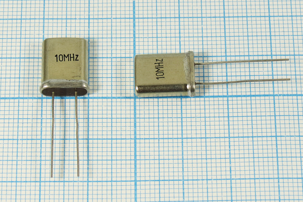 10000 \HC18U\32\\\\1Г (10MHz) --- Кварцевые резонаторы (пьезокерамические, диэлектрические, ПАВ (SAW), резонаторы из других пьезоматериалов)