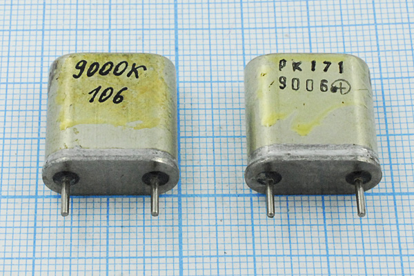9000 \HC6U\S\\\РК171БА\1Г --- Кварцевые резонаторы (пьезокерамические, диэлектрические, ПАВ (SAW), резонаторы из других пьезоматериалов)