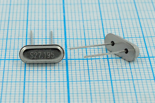27195 \HC49S2\30\ 20\\49S3[SDE]\1Г (S27.195) --- Кварцевые резонаторы (пьезокерамические, диэлектрические, ПАВ (SAW), резонаторы из других пьезоматериалов)