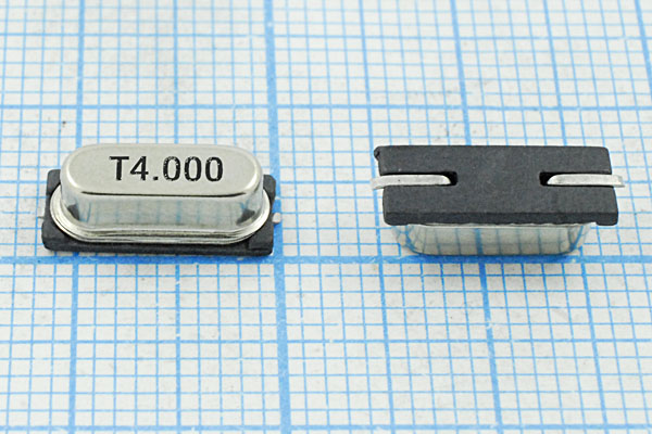 4000 \SMD49S4\S\ 30\\SMH4,2\1Г (T4.000) --- Кварцевые резонаторы (пьезокерамические, диэлектрические, ПАВ (SAW), резонаторы из других пьезоматериалов)