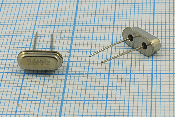 9600 \HC49S3\18\ 30\\49S[SDE]\1Г (9.6MHz) --- Кварцевые резонаторы (пьезокерамические, диэлектрические, ПАВ (SAW), резонаторы из других пьезоматериалов)