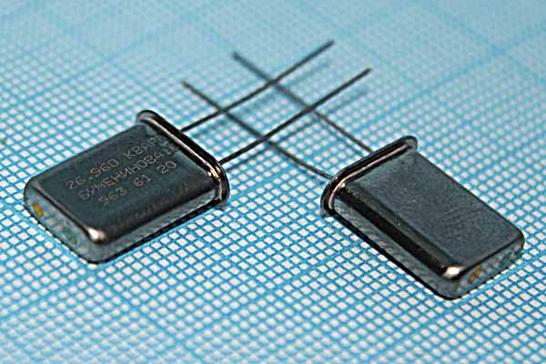 26960 \HC49U\\\\РК374МД\3Г --- Кварцевые резонаторы (пьезокерамические, диэлектрические, ПАВ (SAW), резонаторы из других пьезоматериалов)