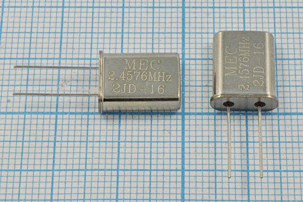 2457,6 \HC49U\16\ 30\\HC49U[MEC]\1Г (MEC) --- Кварцевые резонаторы (пьезокерамические, диэлектрические, ПАВ (SAW), резонаторы из других пьезоматериалов)