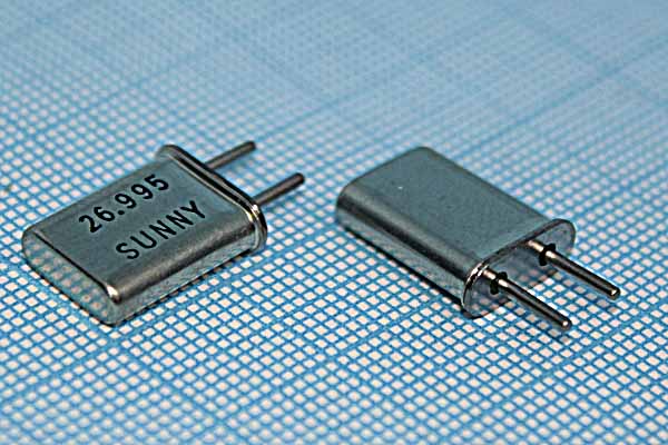 26995 \HC50U\20\\\\3Г (26.995 SUNNY) --- Кварцевые резонаторы (пьезокерамические, диэлектрические, ПАВ (SAW), резонаторы из других пьезоматериалов)