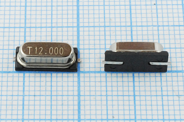 12000 \SMD49S4\20\ 30\\49S-SMD\1Г (T12.000) --- Кварцевые резонаторы (пьезокерамические, диэлектрические, ПАВ (SAW), резонаторы из других пьезоматериалов)