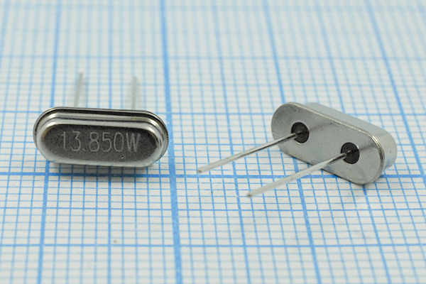 13850 \HC49S3\20\ 30\\HC-49S\1Г (13,850W) --- Кварцевые резонаторы (пьезокерамические, диэлектрические, ПАВ (SAW), резонаторы из других пьезоматериалов)