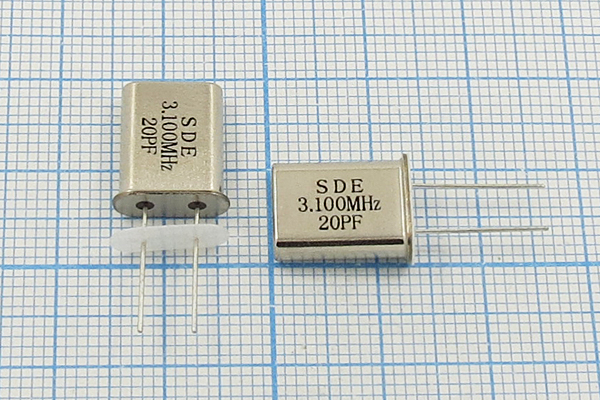 3100 \HC49U\20\ 30\ /-20~70C\49U[SDE]\1Г +IS (SDE) --- Кварцевые резонаторы (пьезокерамические, диэлектрические, ПАВ (SAW), резонаторы из других пьезоматериалов)