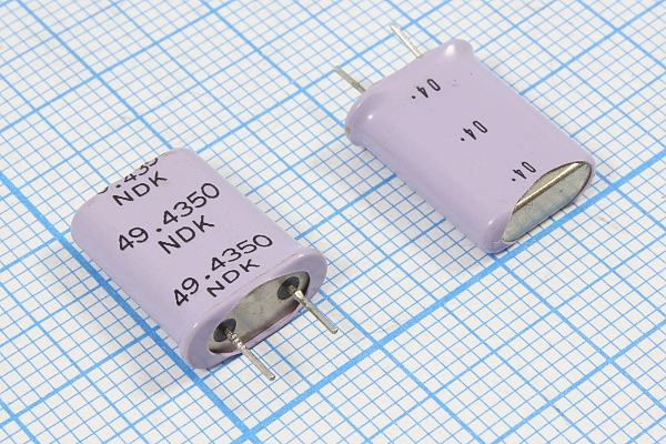 49435 \HC49U\12\\\NR-18\3Г +SL  4мм (NDK) --- Кварцевые резонаторы (пьезокерамические, диэлектрические, ПАВ (SAW), резонаторы из других пьезоматериалов)
