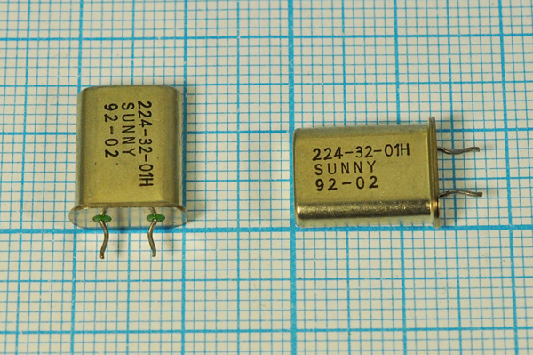 4000 \HC49U-LWF\S\\\SA[SUNNY]\1Г 4мм (SUNNY) --- Кварцевые резонаторы (пьезокерамические, диэлектрические, ПАВ (SAW), резонаторы из других пьезоматериалов)
