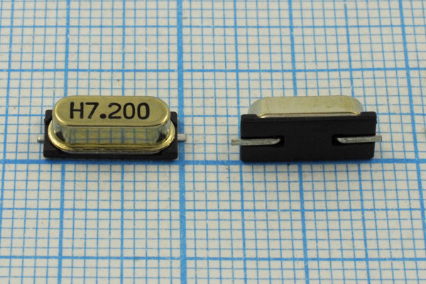 7200 \SMD49S4\20\\\\1Г (H7.200) --- Кварцевые резонаторы (пьезокерамические, диэлектрические, ПАВ (SAW), резонаторы из других пьезоматериалов)