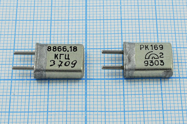 8866,18 \HC25U\S\\\РК169МА\1Г --- Кварцевые резонаторы (пьезокерамические, диэлектрические, ПАВ (SAW), резонаторы из других пьезоматериалов)