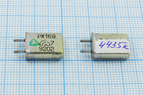 4435 \HC25U\\\\РК169МА\1Г (ВМ1) --- Кварцевые резонаторы (пьезокерамические, диэлектрические, ПАВ (SAW), резонаторы из других пьезоматериалов)