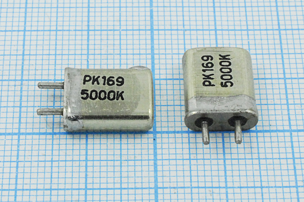 5000 \HC25U\\\\РК169МА\1Г (РК169 5000К) --- Кварцевые резонаторы (пьезокерамические, диэлектрические, ПАВ (SAW), резонаторы из других пьезоматериалов)