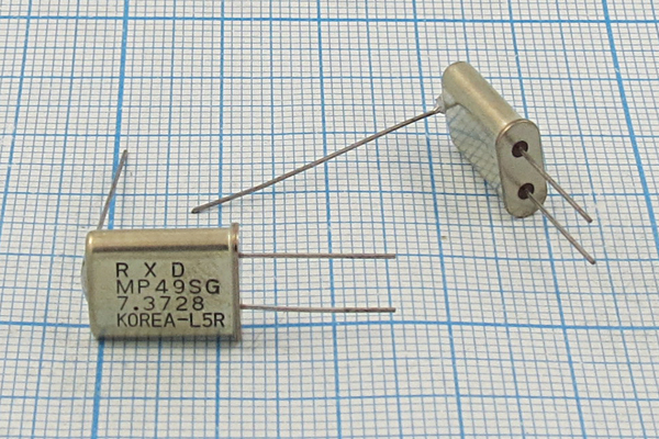 7372,8 \HC49U+LW\S\\\MP49\1Г (RXD MP49SG 7.3728) --- Кварцевые резонаторы (пьезокерамические, диэлектрические, ПАВ (SAW), резонаторы из других пьезоматериалов)