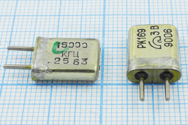 15000 \HC25U\\\\РК169МА\1Г --- Кварцевые резонаторы (пьезокерамические, диэлектрические, ПАВ (SAW), резонаторы из других пьезоматериалов)