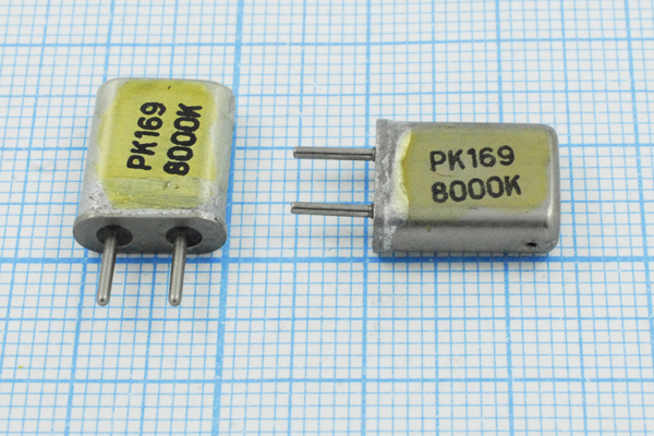 8000 \HC25U\\\\РК169МА\1Г --- Кварцевые резонаторы (пьезокерамические, диэлектрические, ПАВ (SAW), резонаторы из других пьезоматериалов)
