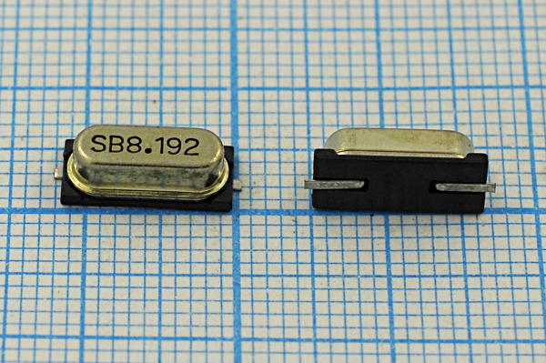 8192 \SMD49S4\20\\\SX-1\1Г (SB8.192) --- Кварцевые резонаторы (пьезокерамические, диэлектрические, ПАВ (SAW), резонаторы из других пьезоматериалов)