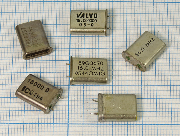 16000 \HC49U\S\  \\МД\1Г бу --- Кварцевые резонаторы (пьезокерамические, диэлектрические, ПАВ (SAW), резонаторы из других пьезоматериалов)