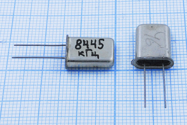 8445 \HC43U\S\\\МД\1Г --- Кварцевые резонаторы (пьезокерамические, диэлектрические, ПАВ (SAW), резонаторы из других пьезоматериалов)