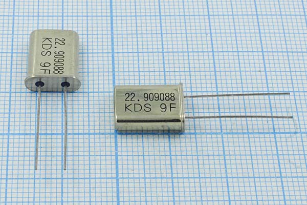 22909,088 \HC49U\S\ 50\\HC-49U[KDS]\1Г (KDS) --- Кварцевые резонаторы (пьезокерамические, диэлектрические, ПАВ (SAW), резонаторы из других пьезоматериалов)