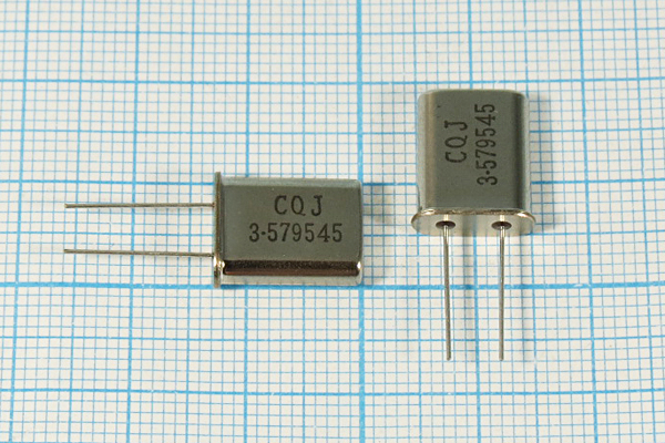 3579,545 \HC49U\16\ 30\\HC-49U[CQ]\1Г (CQ) --- Кварцевые резонаторы (пьезокерамические, диэлектрические, ПАВ (SAW), резонаторы из других пьезоматериалов)