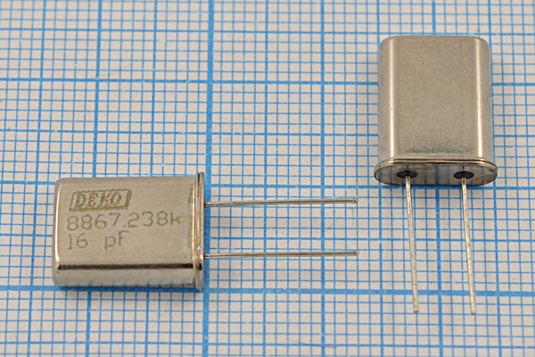 8867,238 \HC49U\16\ 30\ 40/-40~70C\РК374МД-8ВТ\1Г --- Кварцевые резонаторы (пьезокерамические, диэлектрические, ПАВ (SAW), резонаторы из других пьезоматериалов)