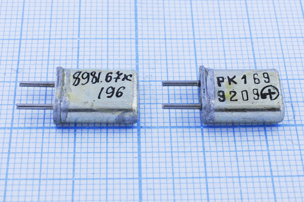 8981,67 \HC25U\\\\РК169МА\1Г --- Кварцевые резонаторы (пьезокерамические, диэлектрические, ПАВ (SAW), резонаторы из других пьезоматериалов)