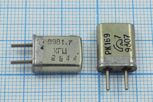 8981,7 \HC25U\\\\РК169МА\1Г --- Кварцевые резонаторы (пьезокерамические, диэлектрические, ПАВ (SAW), резонаторы из других пьезоматериалов)