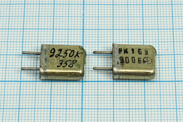 9250 \HC25U\\\\РК169МА\1Г --- Кварцевые резонаторы (пьезокерамические, диэлектрические, ПАВ (SAW), резонаторы из других пьезоматериалов)