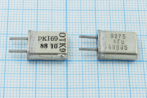 9275 \HC25U\\\\РК169МА\1Г --- Кварцевые резонаторы (пьезокерамические, диэлектрические, ПАВ (SAW), резонаторы из других пьезоматериалов)