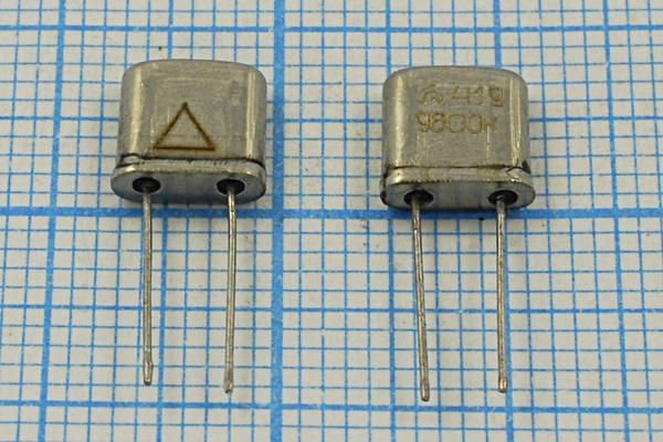 9600 \UM5\S\\\РК419МН\1Г (419 9600к) --- Кварцевые резонаторы (пьезокерамические, диэлектрические, ПАВ (SAW), резонаторы из других пьезоматериалов)