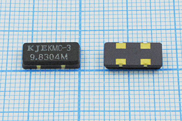 9830,4 \SMD12055C4\18\ 30\\KMC3\1Г --- Кварцевые резонаторы (пьезокерамические, диэлектрические, ПАВ (SAW), резонаторы из других пьезоматериалов)