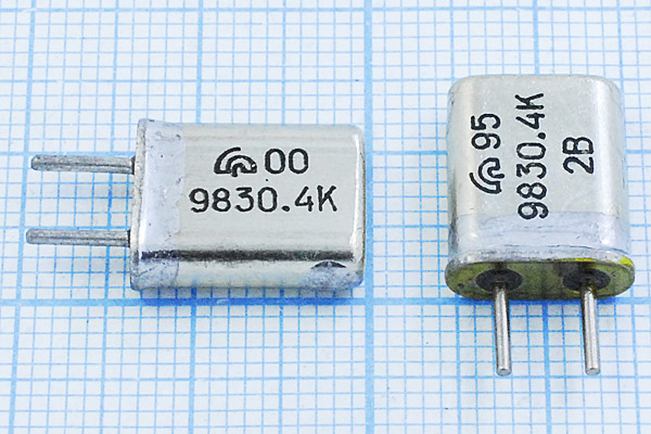 9830,4 \HC25U\\\\МА\1Г --- Кварцевые резонаторы (пьезокерамические, диэлектрические, ПАВ (SAW), резонаторы из других пьезоматериалов)