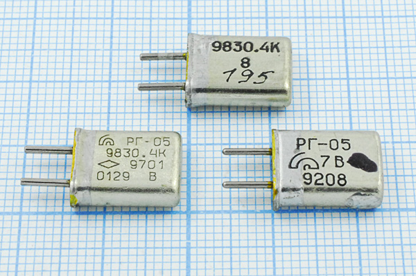 9830,4 \HC25U\\\\РГ05МА\1Г --- Кварцевые резонаторы (пьезокерамические, диэлектрические, ПАВ (SAW), резонаторы из других пьезоматериалов)