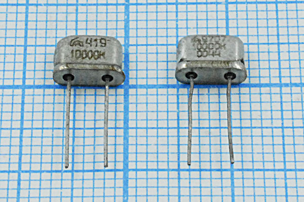 10000 \UM4\S\ 40\\РК419МР\1Г --- Кварцевые резонаторы (пьезокерамические, диэлектрические, ПАВ (SAW), резонаторы из других пьезоматериалов)