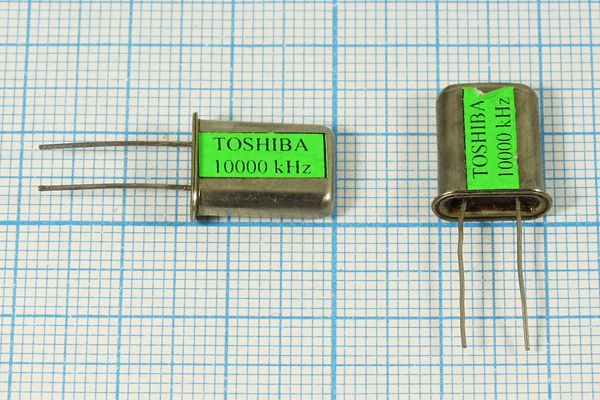 10000 \HC43U\S\ 15\\РК374МД\1Г (TOSHIBA 10000kHz) --- Кварцевые резонаторы (пьезокерамические, диэлектрические, ПАВ (SAW), резонаторы из других пьезоматериалов)