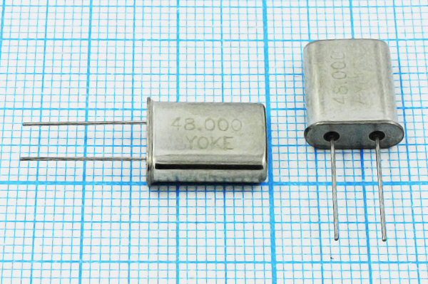 48000 \HC49U\20\ 30\ /-40~70\\3Г (YOKE) --- Кварцевые резонаторы (пьезокерамические, диэлектрические, ПАВ (SAW), резонаторы из других пьезоматериалов)