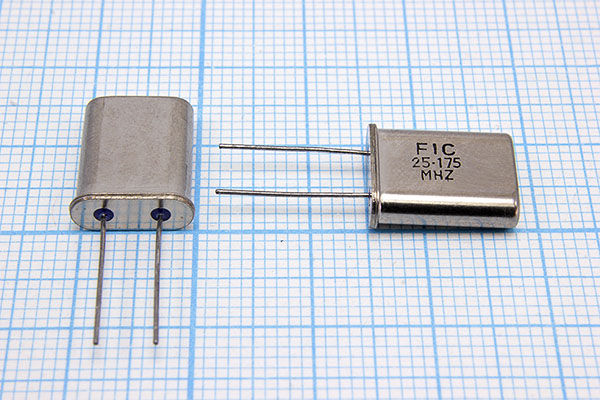 25175 \HC49U\12\ 30\\\3Г (FIC) --- Кварцевые резонаторы (пьезокерамические, диэлектрические, ПАВ (SAW), резонаторы из других пьезоматериалов)
