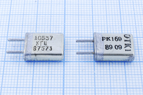 10537 \HC50U\\\\РК169МА\1Г --- Кварцевые резонаторы (пьезокерамические, диэлектрические, ПАВ (SAW), резонаторы из других пьезоматериалов)