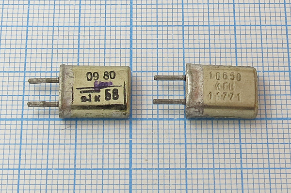10650 \HC25U\\\\МА\1Г --- Кварцевые резонаторы (пьезокерамические, диэлектрические, ПАВ (SAW), резонаторы из других пьезоматериалов)