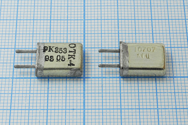 10707 \HC25U\\\\РК353МА\1Г --- Кварцевые резонаторы (пьезокерамические, диэлектрические, ПАВ (SAW), резонаторы из других пьезоматериалов)