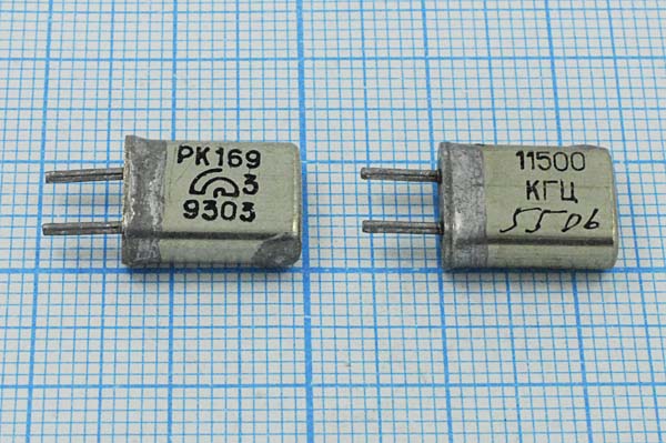 11500 \HC25U\\\\РК169МА\1Г --- Кварцевые резонаторы (пьезокерамические, диэлектрические, ПАВ (SAW), резонаторы из других пьезоматериалов)