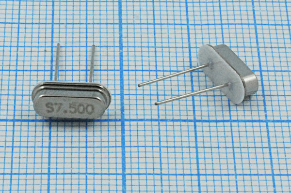 7500 \HC49S3\16\ 30\ 30/-20~70C\49S[SDE]\1Г +IS --- Кварцевые резонаторы (пьезокерамические, диэлектрические, ПАВ (SAW), резонаторы из других пьезоматериалов)