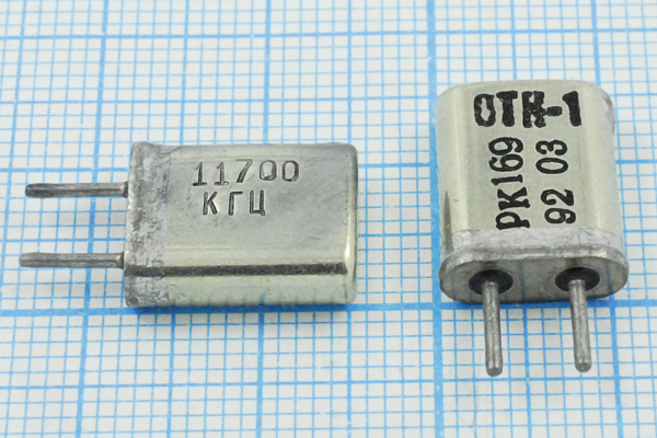 11700 \HC25U\\\\РК169МА\1Г --- Кварцевые резонаторы (пьезокерамические, диэлектрические, ПАВ (SAW), резонаторы из других пьезоматериалов)