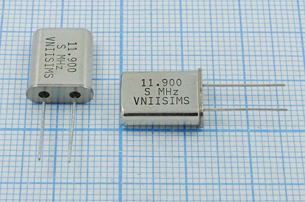 11900 \HC49U\S\ 15\ 30/-40~70C\РПК01МД-6ВС\1Г --- Кварцевые резонаторы (пьезокерамические, диэлектрические, ПАВ (SAW), резонаторы из других пьезоматериалов)