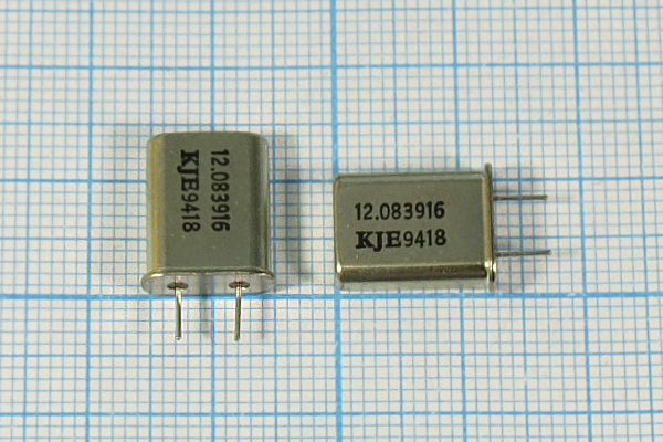 12083,916 \HC49U\16\\\\1Г 4мм (12.083916 KJE) --- Кварцевые резонаторы (пьезокерамические, диэлектрические, ПАВ (SAW), резонаторы из других пьезоматериалов)