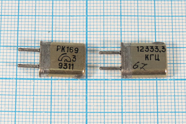 12333,3 \HC25U\\\\РК169МА\1Г --- Кварцевые резонаторы (пьезокерамические, диэлектрические, ПАВ (SAW), резонаторы из других пьезоматериалов)