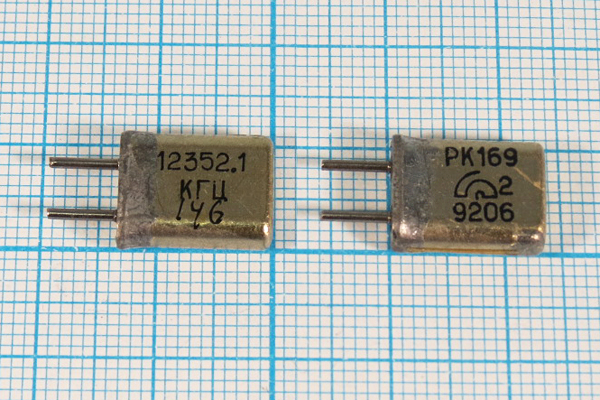12352,1 \HC50U\\\\РК169МА\1Г --- Кварцевые резонаторы (пьезокерамические, диэлектрические, ПАВ (SAW), резонаторы из других пьезоматериалов)